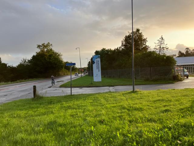 Indkørslen til Skanderborg Forsyning