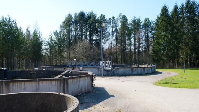 Spildevandstanke på Gl. Rye Renseanlæg